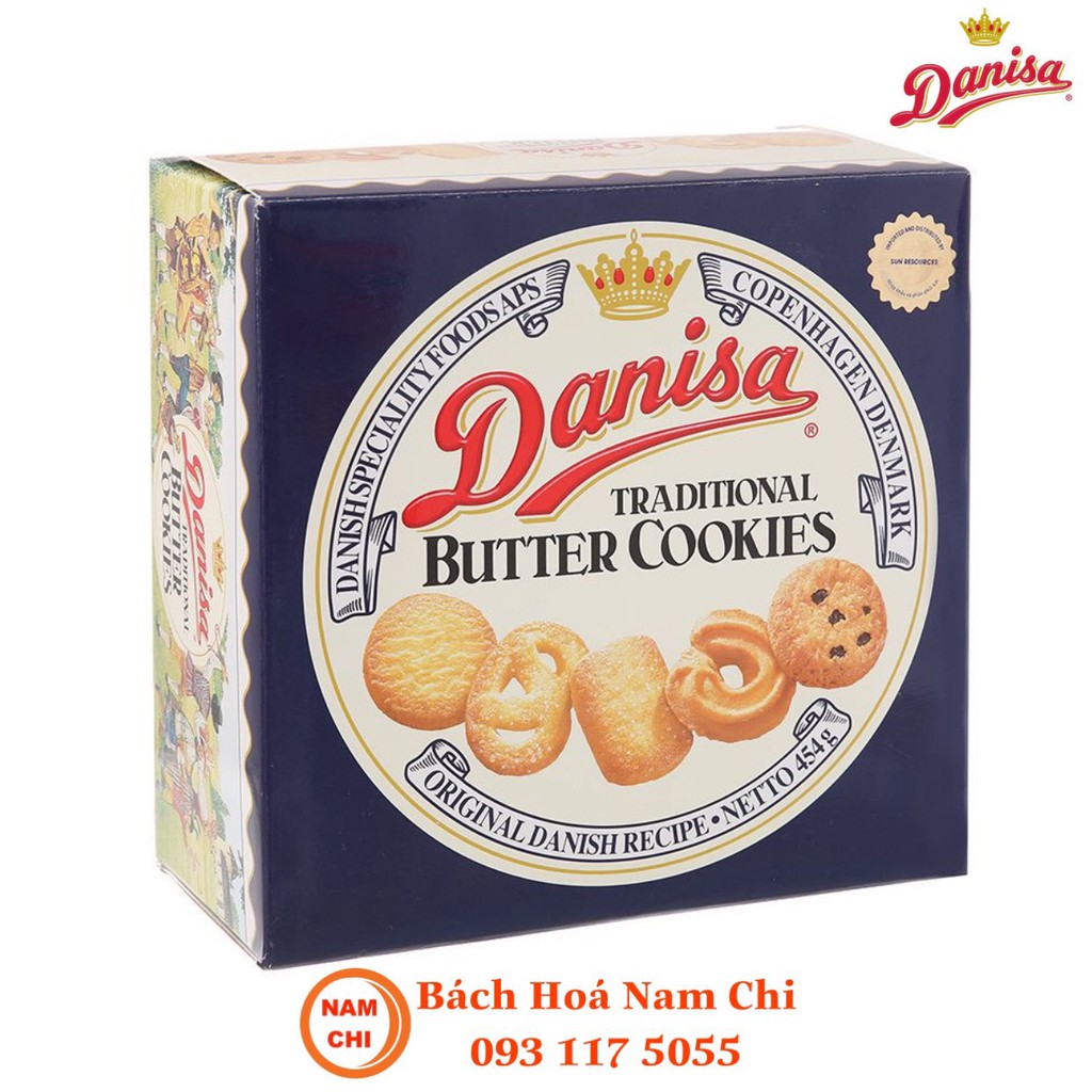 Bánh Quy Danisa Trung 681g Danisa Butter Cookies 681g