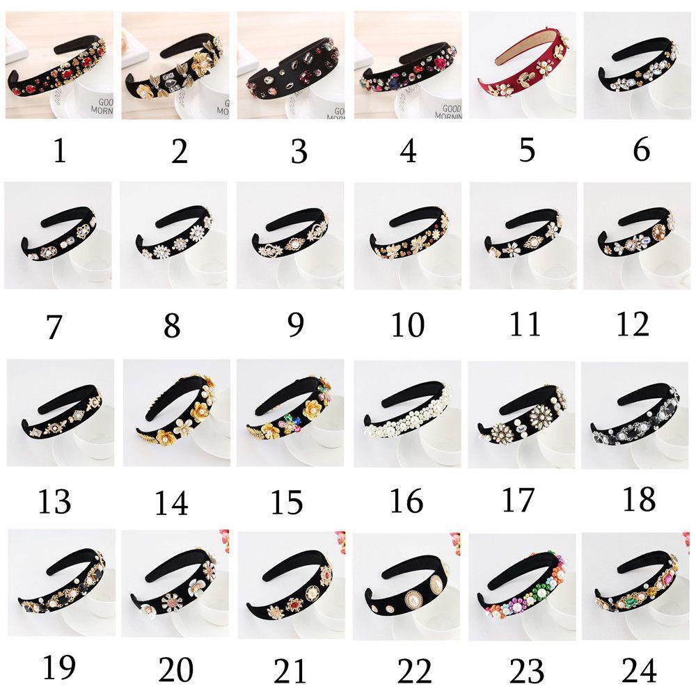 Băng Đô Cài Tóc Vành Rộng Phong Cách Hoàng Gia Phương Tây MIHAN1