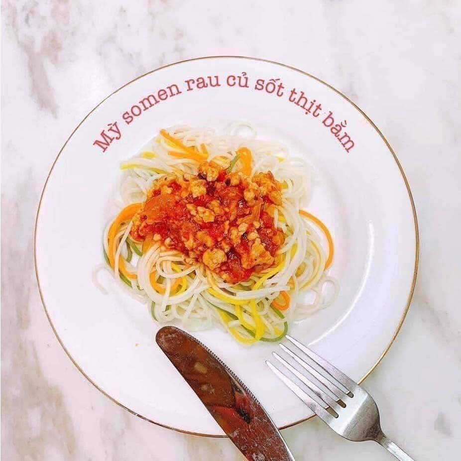 Mì somen ngũ sắc rau củ Itsuki cho bé 320g Nhật Bản