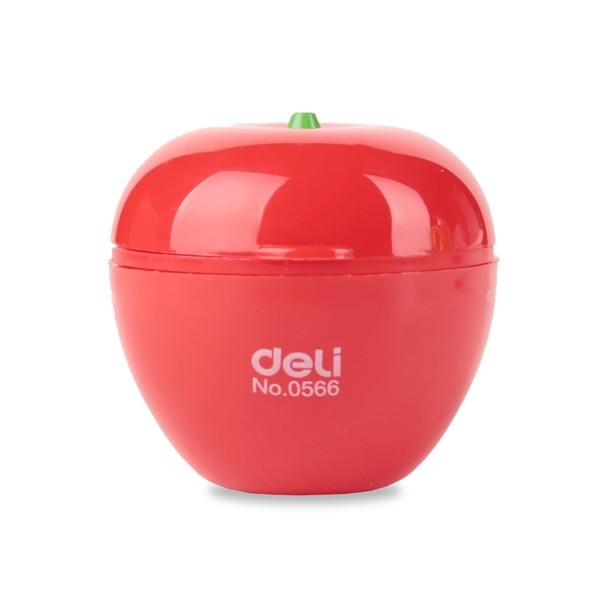 Gọt bút chì mini - hình quả táo Deli 0566