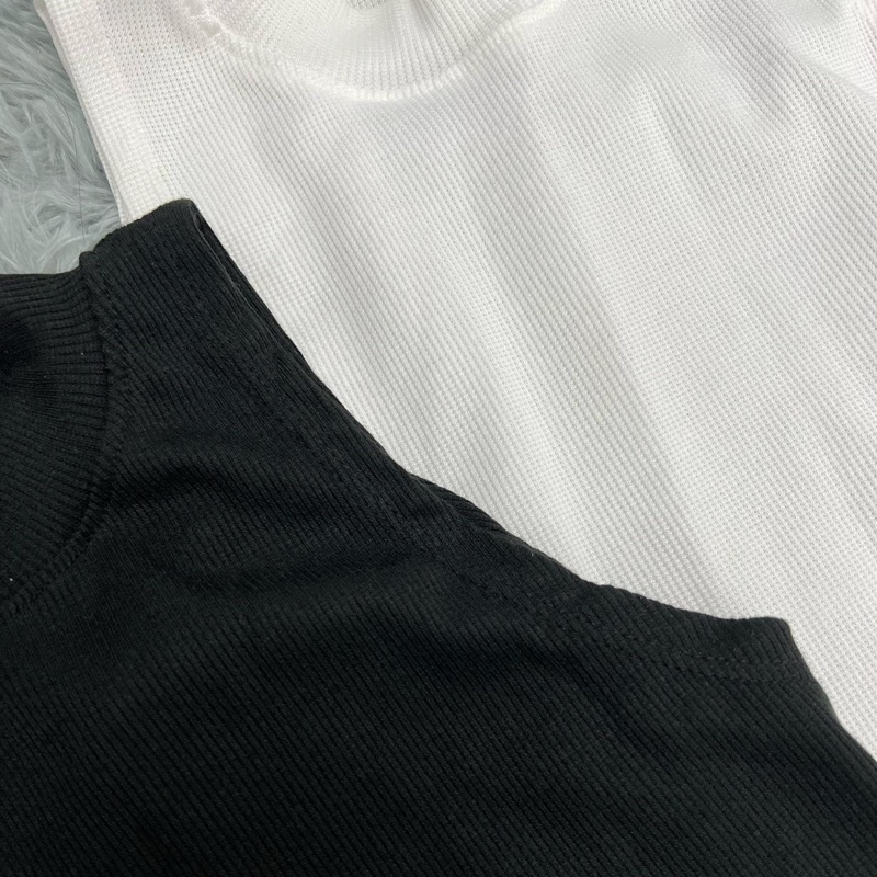 quần short xếp ly dáng xoè, áo ba lỗ thun tăm | BigBuy360 - bigbuy360.vn