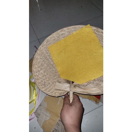 Quạt cọ làm khánh trang trí tết, làm câu đối xuân