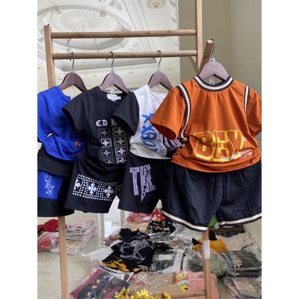 4 sét đồ bộ cho bé trai