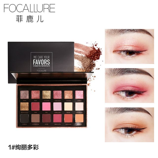 Bảng Focallure FA40 18 màu tone 1