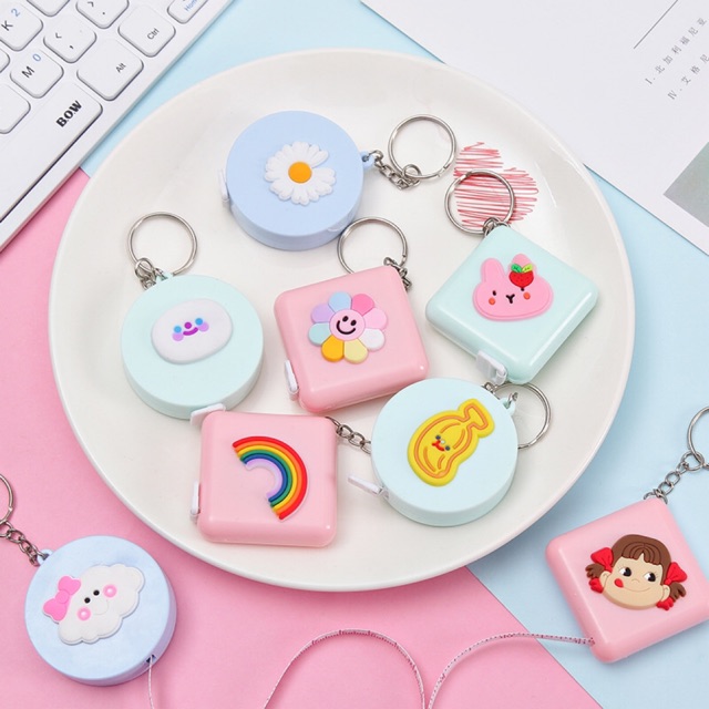 Thước Dây Đo Cuộn Có Móc Khoá