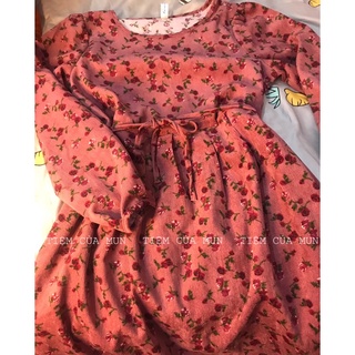 Đầm hoa nhí vintage