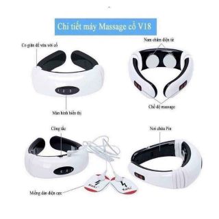 Máy matxa cổ gáy V8 siêu thích