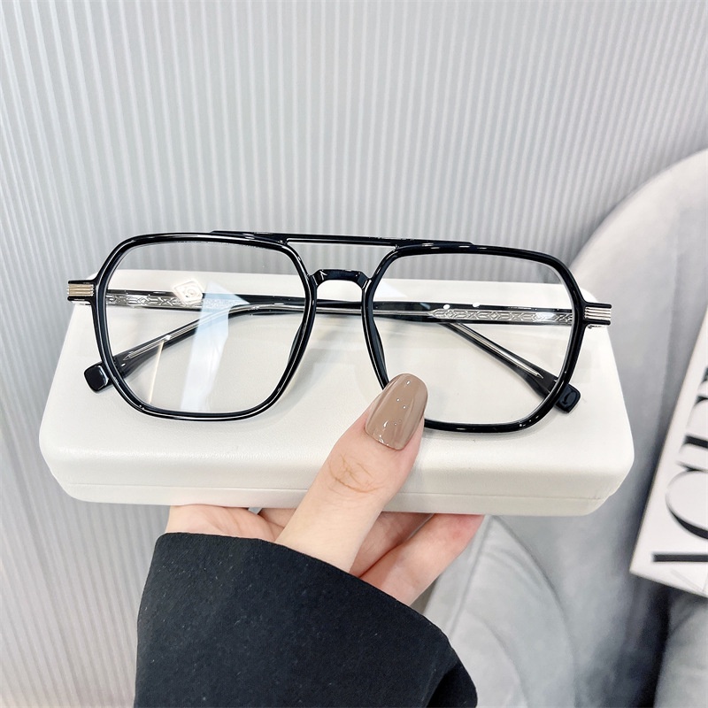 Kính Mát Gọng Vuông TR90 Chống Ánh Sáng Xanh Thời Trang Phương Tây