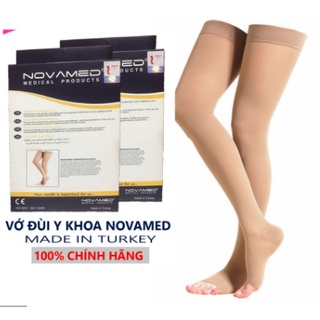 Vớ đùi y khoa Novamed, vớ hỗ trợ điều trị suy giãn tĩnh mạch Thỗ Nhĩ Kỳ