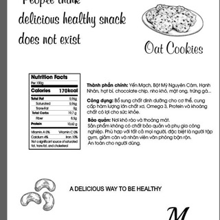 Bánh cookies yến mạch