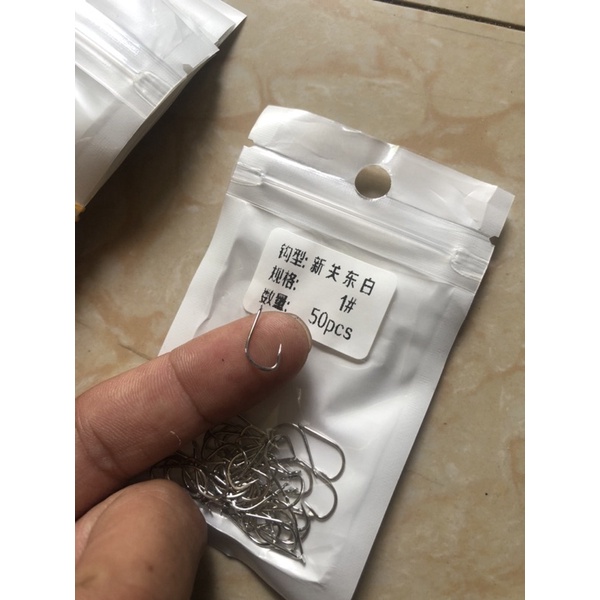 Lưỡi câu đài không ngạnh số 1.0