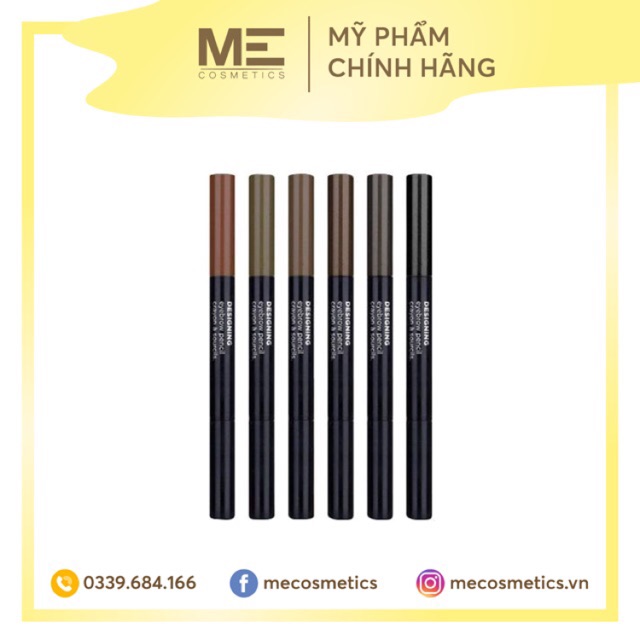 Chì kẻ mày The Face Shop Designing Eyebrow Pencil