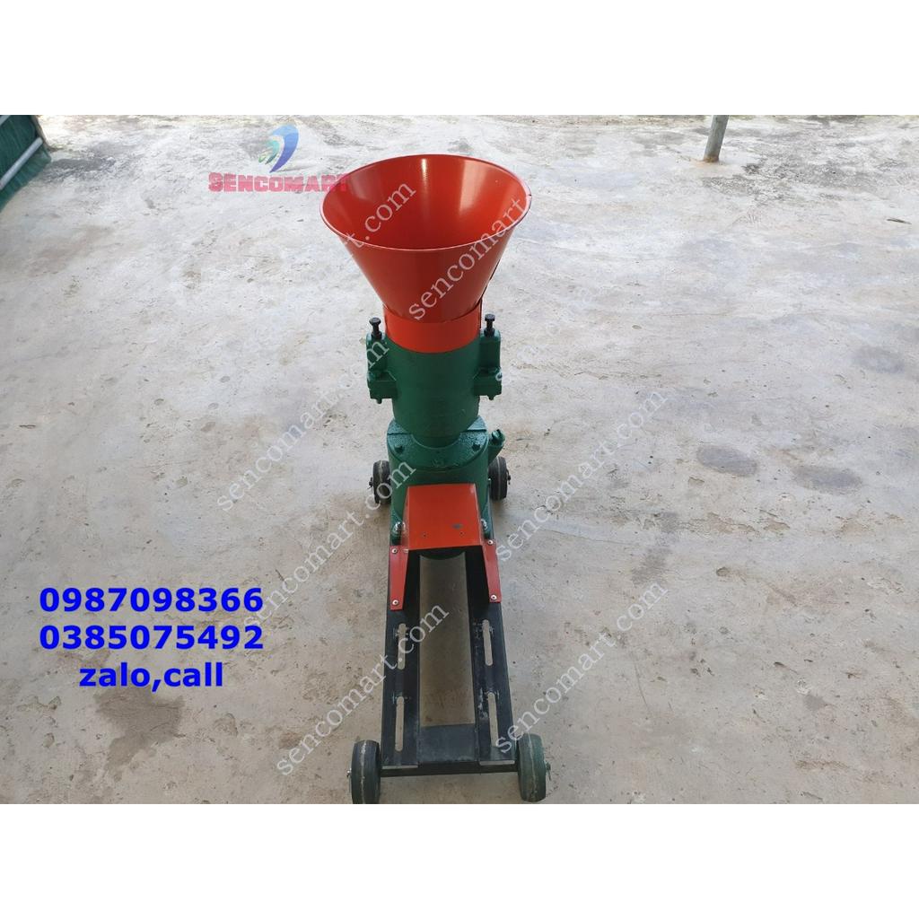 Khung Máy Ép Cám Viên Trục Đứng S160 3 Quả Lô Không Mô Tơ