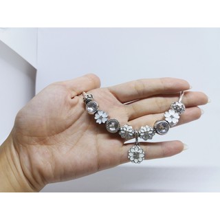 Vòng Charm Hoa Tuyết - Queen Silver