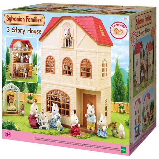 Đồ chơi Nhà Thỏ Sylvanian Families 3 tầng (không kèm nhân vật & nội thất)