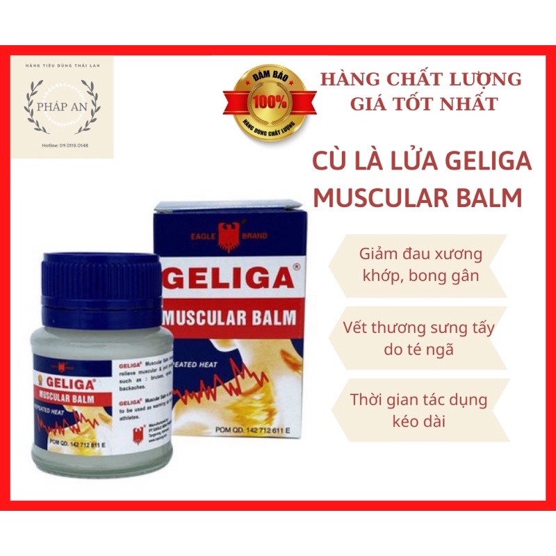 CÙ LÀ LỬA GELIGA MUSCULAR BALM 40gr