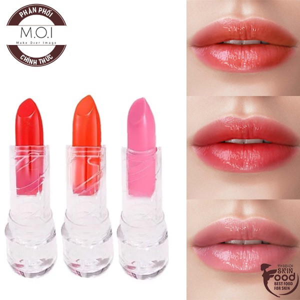 Son Dưỡng Môi Có Màu Dưỡng Ẩm Cho Môi Căng Mọng M.O.I Magic Lips 3.3g