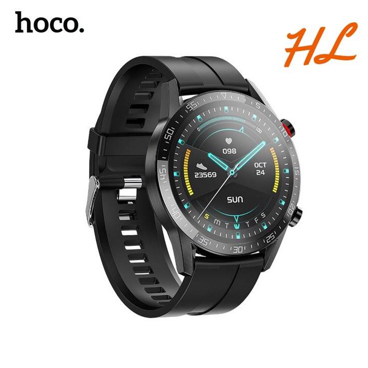 Đồng Hồ Thông Minh Smart Watch Hoco Y2 - Hỗ Trợ Nghe Gọi, Theo Dõi Sức Khỏe, Thể Thao, Chống Nước IP68 - Hưng Long PC