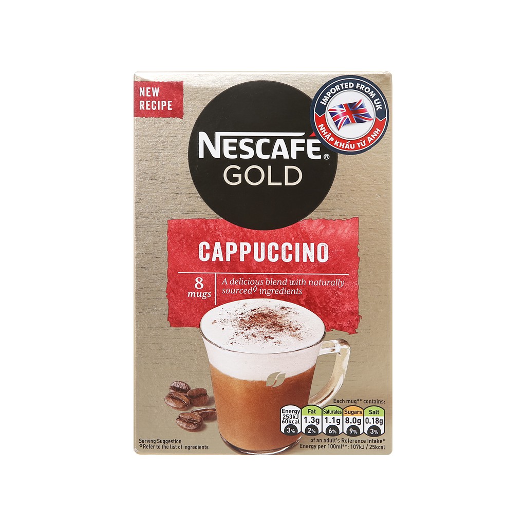 Cappuccino NesCafé Gold 124g