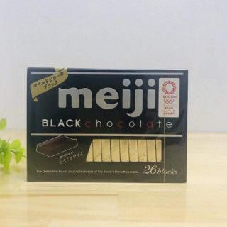 Black Chocolate Meiji hộp 120g/ 26 thỏi