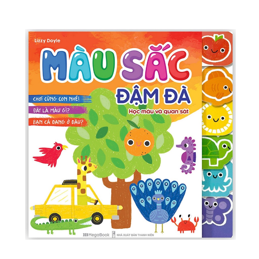 Sách- Màu sắc đậm đà Học màu và quan sát