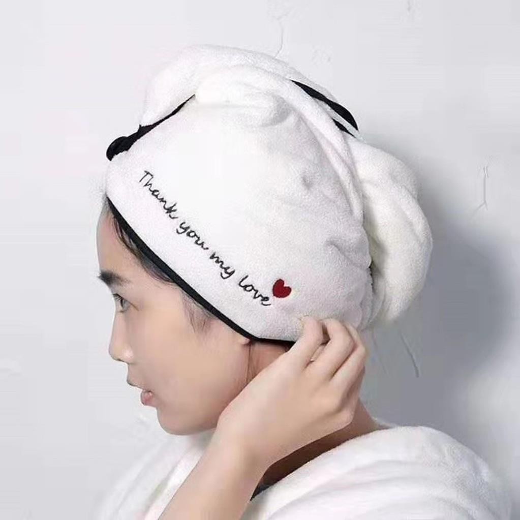 Khăn quấn ủ tóc lau khô siêu tốc
