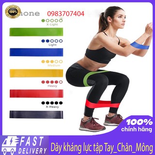 Dây mini Band, Dây cao su kháng lực tập Tay_Chân_Mông