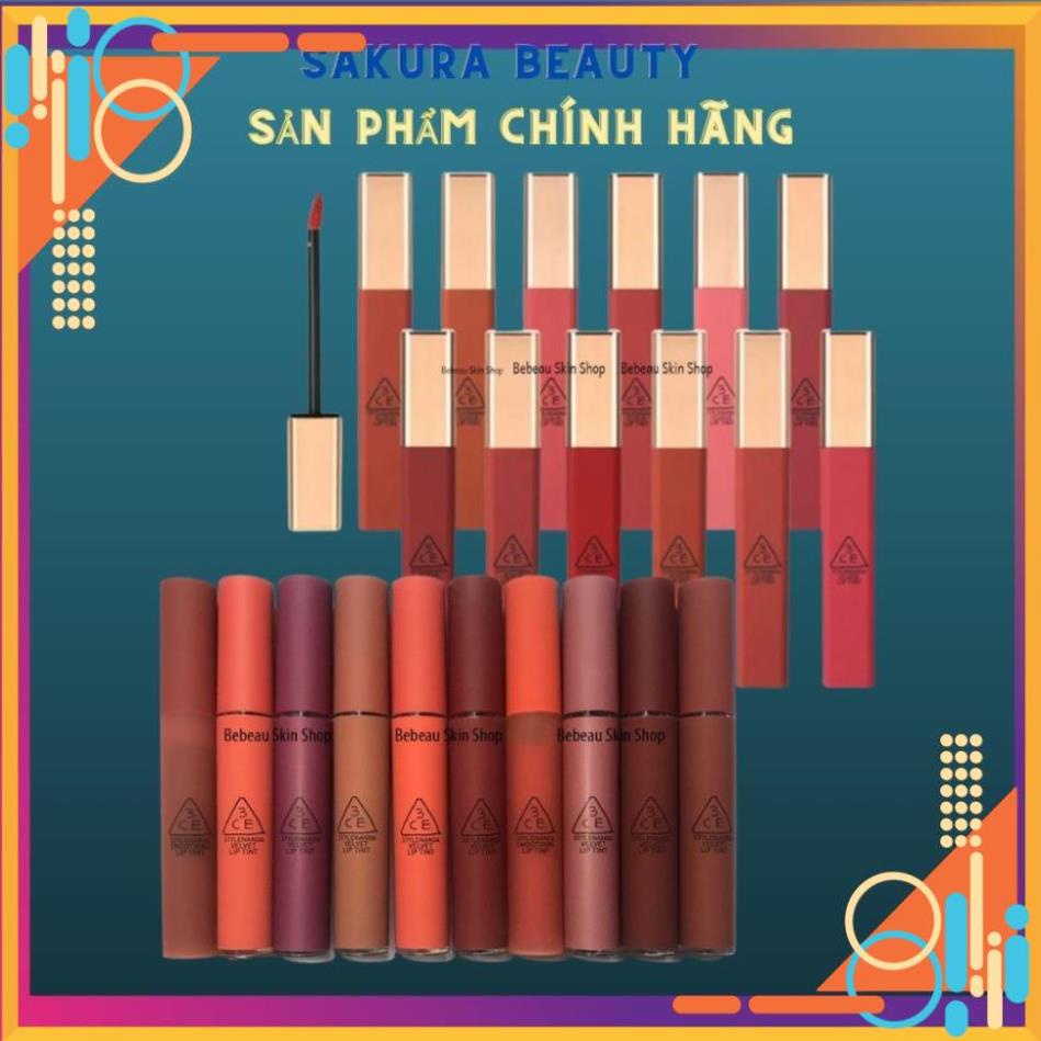 Son kem 3ce Walking in the Cloud [ BEBEAU ] Son Kem Lì 3CE Mịn