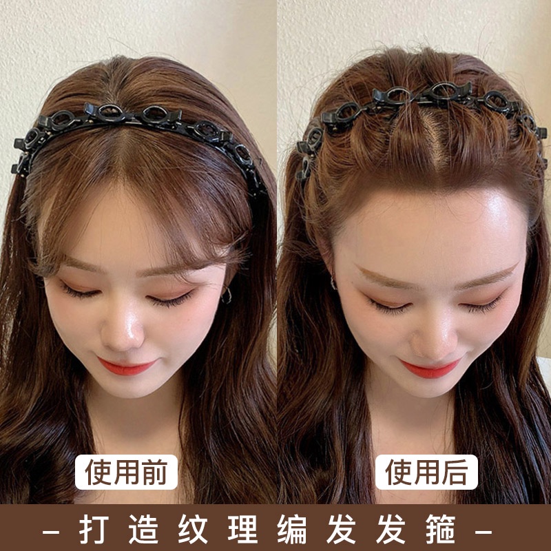 Băng Đô Bện Tóc Thời Trang Mùa Hè Cho Nữ