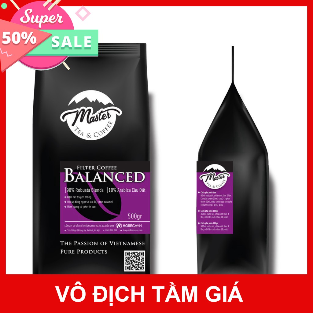 Cà Phê Bột Master – Pha Phin Chuẩn Vị, Đậm Đà Hấp Dẫn