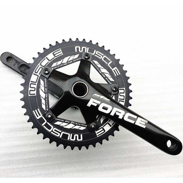Đùi đĩa Giò đĩa cho xe đạp Fixed Gear 1 Tầng OTA FORCE 48T Kèm BB