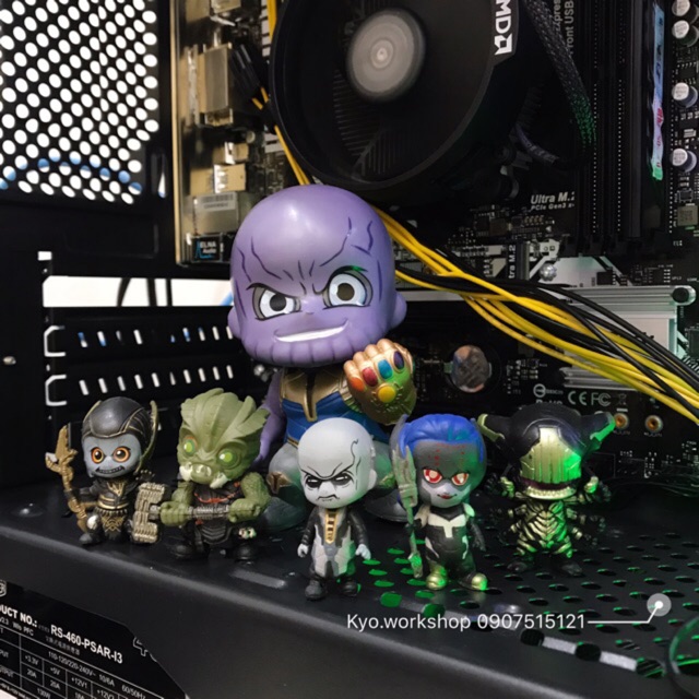 Set mô hình Chibi Thanos vs Black Order