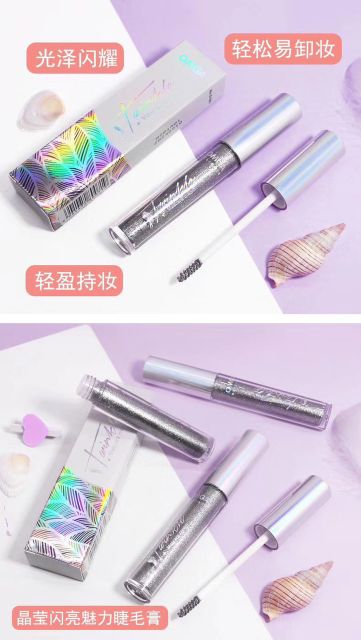 Mascara nhũ bạc kim tuyến Omga nội địa trung