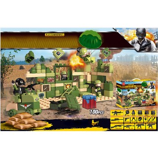 Bộ Lego Chủ Đề Pubg (100+ Pcs)