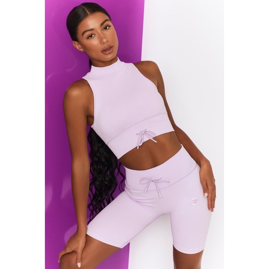 Bộ đồ tập Botee Pastel bra cổ cao ( ngắn và dài)