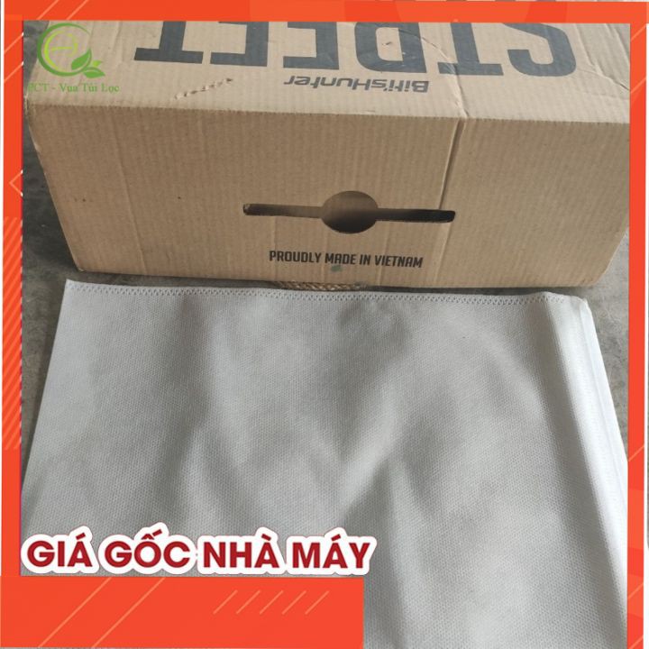 Túi bọc hoa quả, trái cây vải không dệt có dây 18x20cm, 100 túi/sp - VUA BAO BÌ