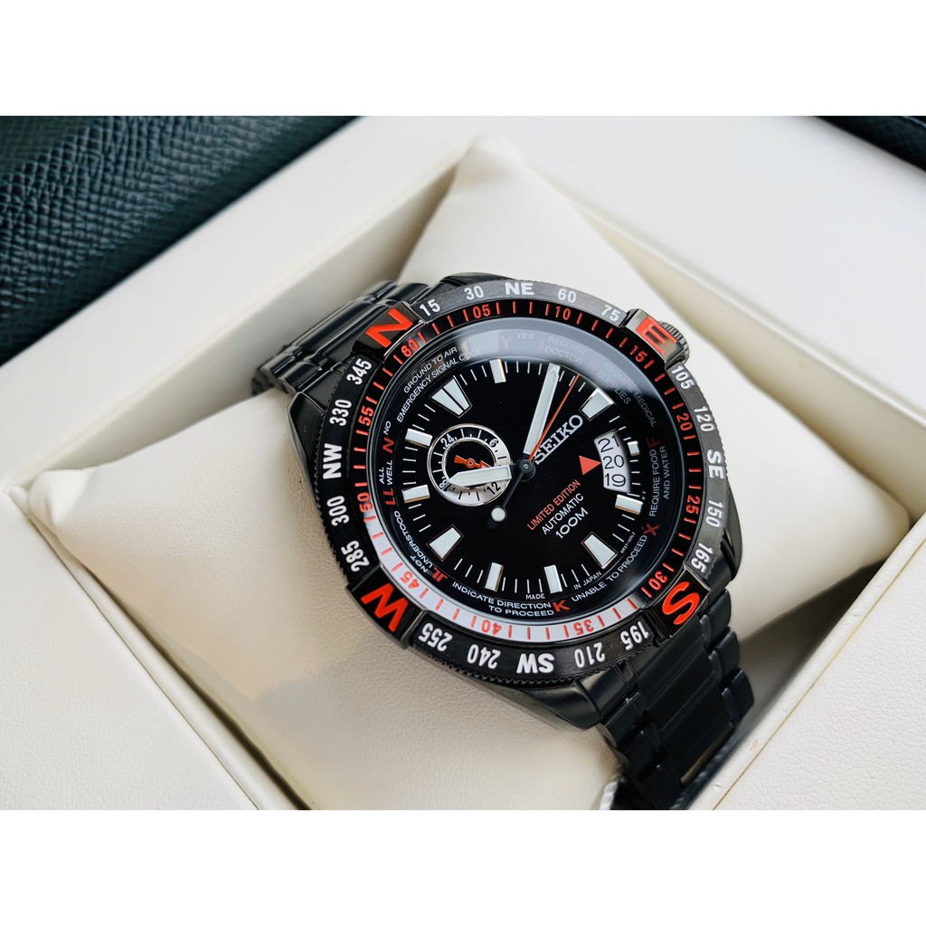 Đồng hồ nam Seiko Limited Edition - máy Automatic - Kính cứng | Shopee Việt  Nam