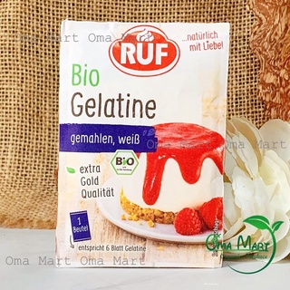 Bột gelatine hữu cơ Ruf 9g