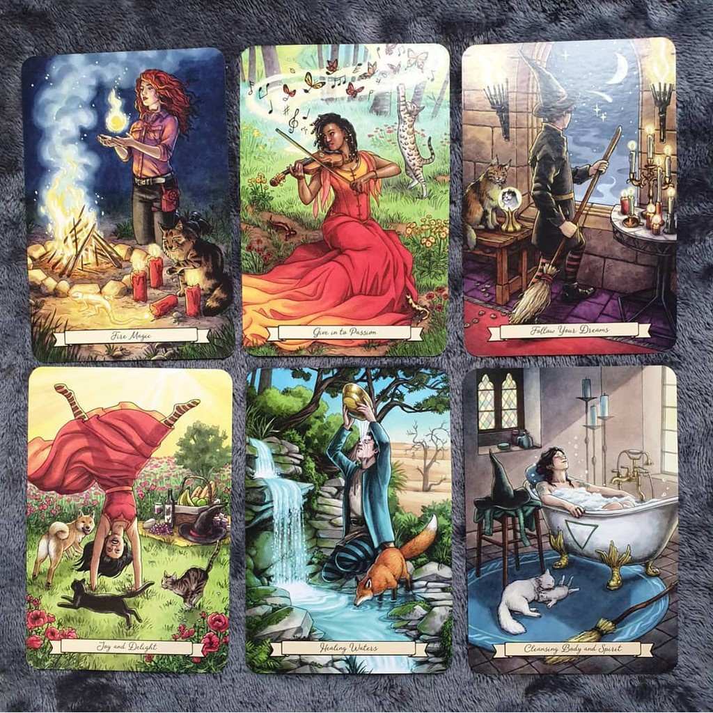 Bài Bói Cao Cấp Tarot Everyday Witch Oracle Card Deck 40 Lá Bài TomcityVN