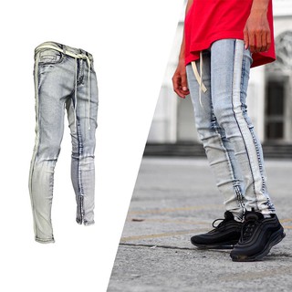 QUẦN JEAN ZIPPER DISTRESS