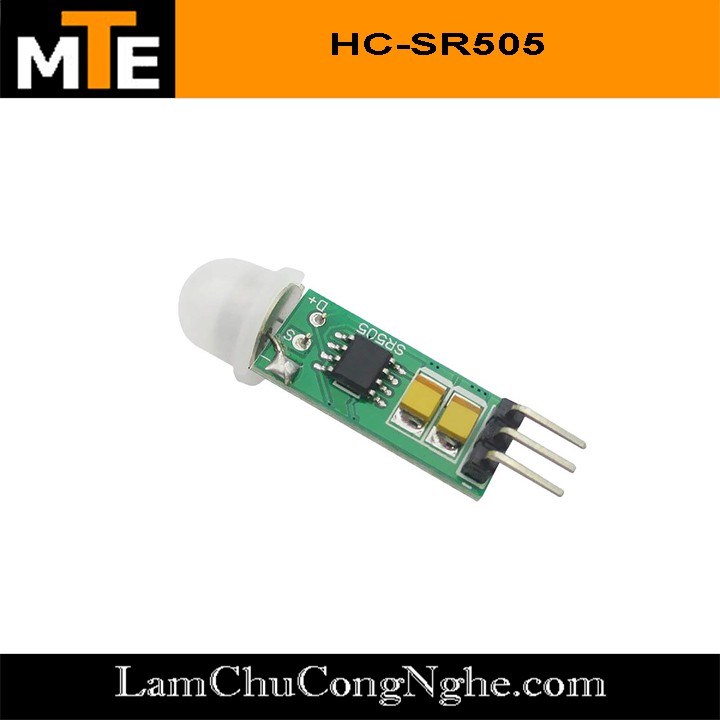 Mạch cảm biến thân nhiệt chuyển động Pir HC SR505 - Module arduino