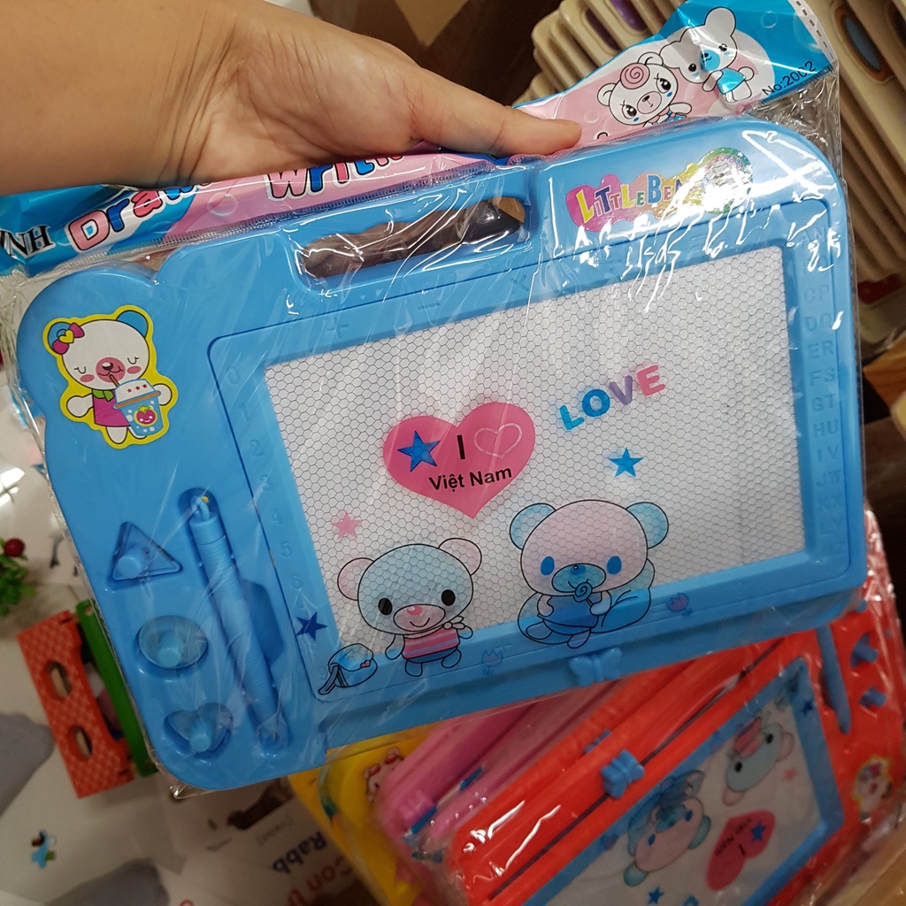 Bảng viết tự xóa - Đồ chơi giáo dục an toàn cho bé