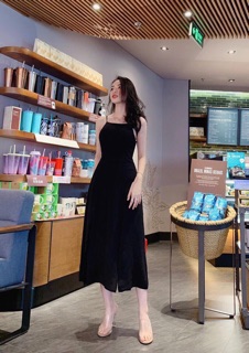 ĐẦM MAXI HAI DÂY XẺ ĐÙI
