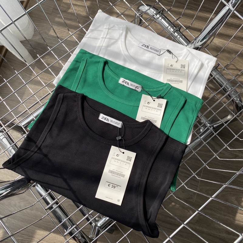 Áo croptop nữ MinChi sát nách ba lỗ thun không tay kiểu ôm body tank top vải cotton co giãn tốt