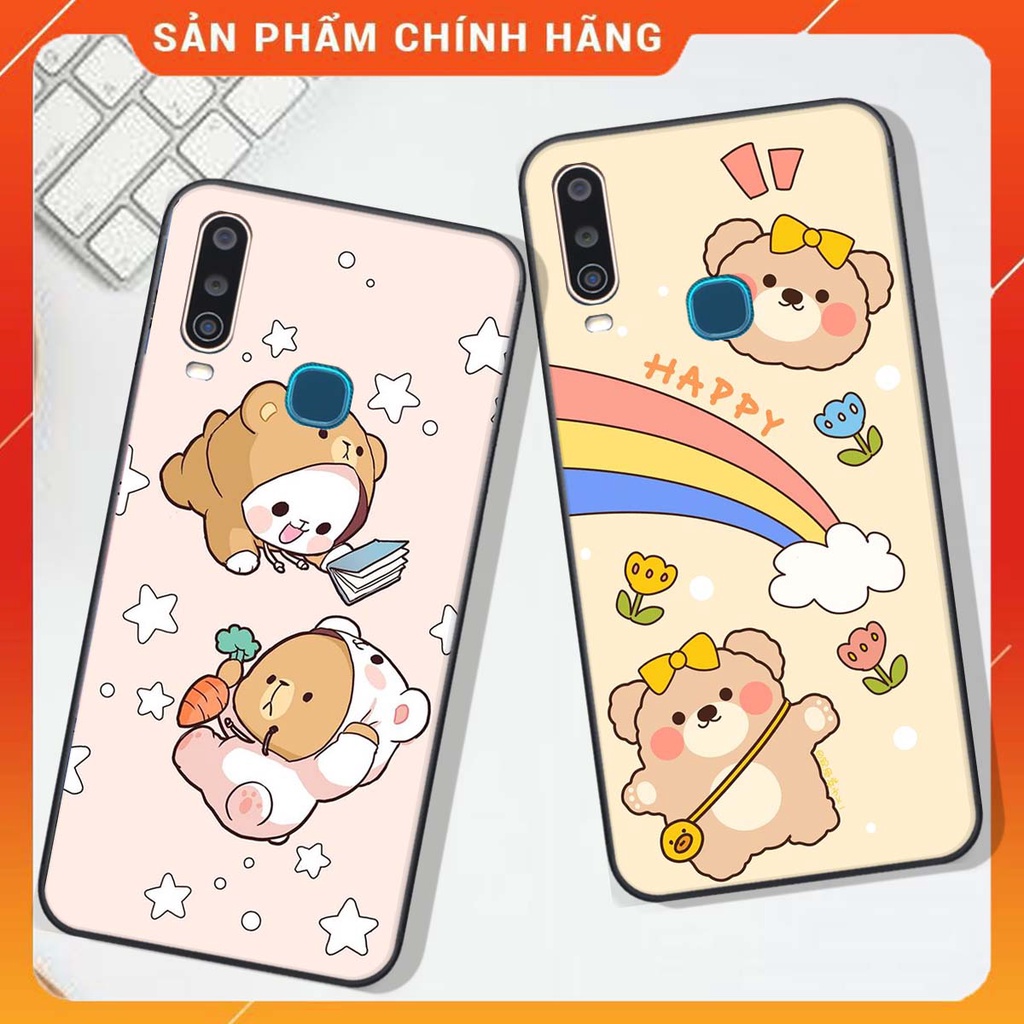 Ốp lưng Vivo U10 / Y12 in hình Gấu xinh xắn, Bò sữa đáng yêu,  ĐẸP -  RẺ - XINH - ĐỘC ĐÁO