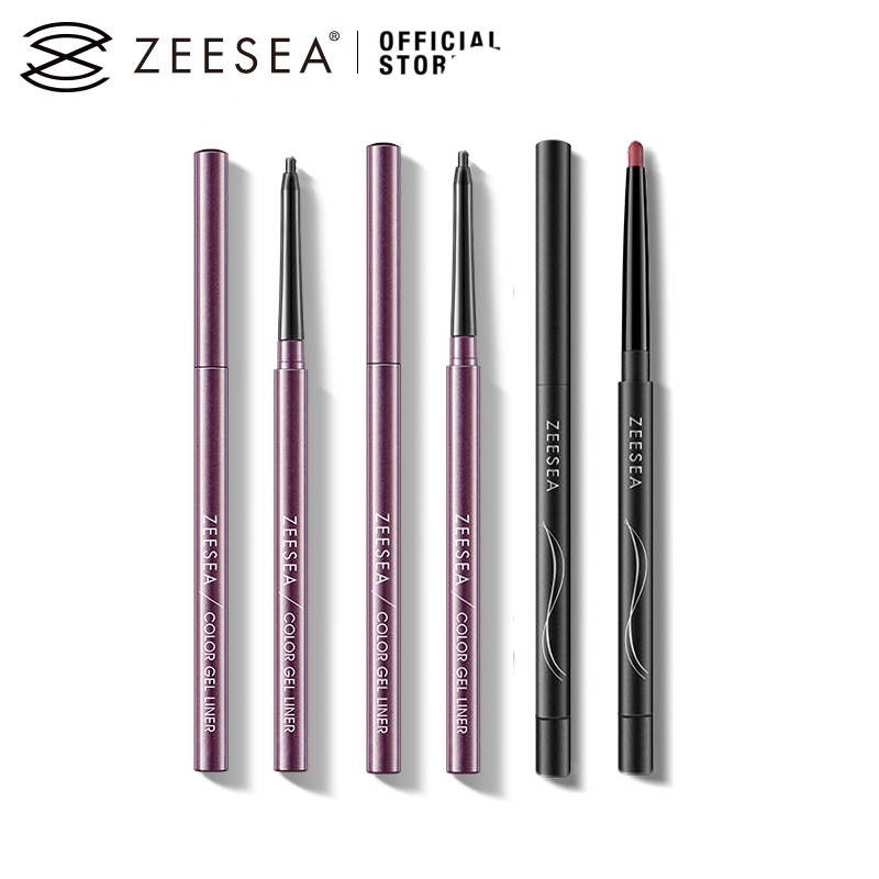 Bút kẻ mắt Zeesea chống thấm nước không bị nhòe lâu trôi suốt 24 giờ 0.28g