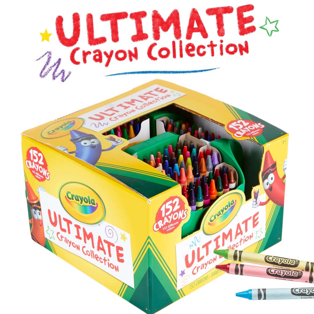 Bộ 64 bút sáp màu tập tô cho trẻ Crayola Crayons