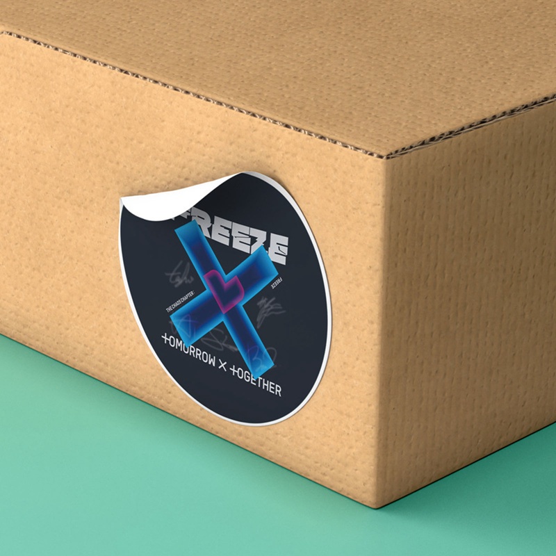 Bộ 93 hình dán trang trí album ảnh nhóm nhạc TXT