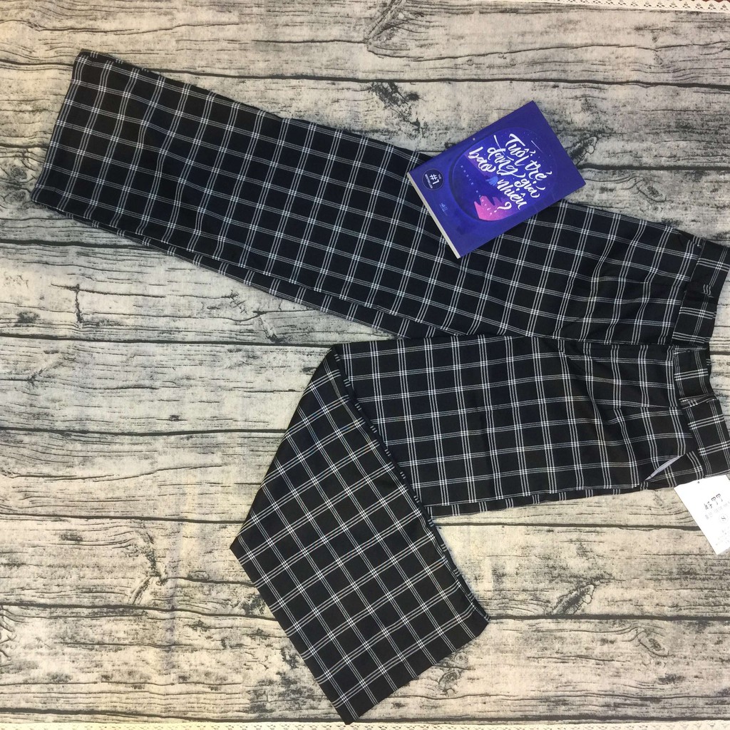 Quần CARO UNISEX 4Teen