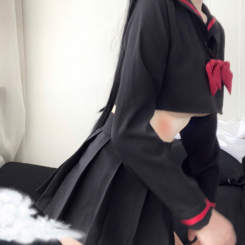 Bộ đồng phục LEOSOXS hoá trang ngọt ngào phong cách cá tính quyến rũ thời trang dành cho nữ